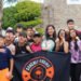 Deporte y Juventud llevó box y talleres de concientización.