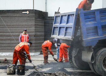 Fortalece Gobierno de la Ciudad acciones de bacheo con inversión histórica