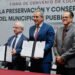 El INAH y el Ayuntamiento de Puebla signan convenio para preservar y conservar el Centro Histórico de la ciudad