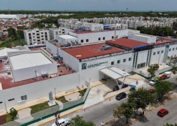 Presidenta supervisa obra del Hospital de Gineco-Pediatría N° 15 del IMSS en Campeche, se inaugura el 30 de octubre