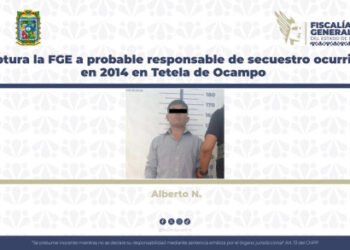 Captura la FGE a probable responsable de secuestro ocurrido en 2014 en Tetela de Ocampo