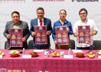 Gobierno estatal impulsa tradiciones y seguridad en Feria Municipal de Coronango