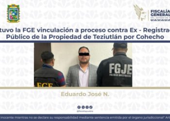 Obtuvo la FGE vinculación a proceso contra Ex – Registrador Público de la Propiedad de Teziutlán por Cohecho