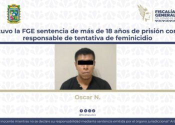 Obtuvo la FGE sentencia de más de 18 años de prisión contra responsable de tentativa de feminicidio