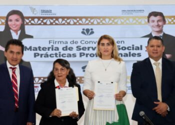 Encabeza la Fiscal del Estado Idamis Pastor Betancourt Firma de Convenios en Materia de Servicio Social y Prácticas Profesionales con Universidades de Prestigio
