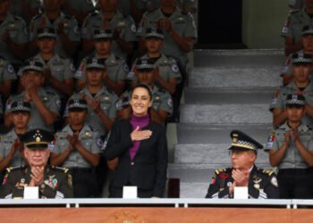 La Guardia Nacional nació para proteger a su patria: Presidenta destaca reducción del 25% en homicidio doloso con su fortalecimiento