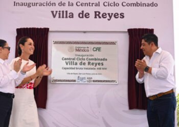 “El desarrollo energético de la nación descansa en CFE”: Presidenta Claudia Sheinbaum inaugura Central Ciclo Combinado en San Luis Potosí