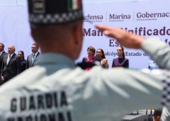Presidenta presenta Mando Unificado de la Zona Oriente del Estado de México que ha logrado una reducción del 14% en homicidios dolosos