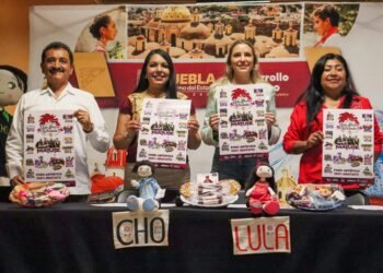 Presenta Tonantzin Fernández la edición 75 de la Feria de Cholula