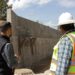 Supervisa Gobierno de la Ciudad construcción de muro de contención en límites del Río Alseseca