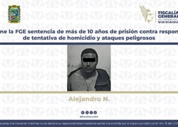 Obtiene la FGE sentencia de más de 10 años de prisión contra responsable de tentativa de homicidio y ataques peligrosos
