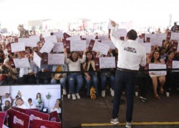 Puebla se transforma con Obra Comunitaria, justicia y bienestar: Armenta