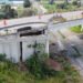 Secretaría de Infraestructura efectúa cierre temporal en acceso al aeropuerto por socavón
