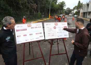 Con paso firme Gobierno de la Ciudad avanza con la Campaña Bacheando Puebla