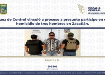 Juez de Control vinculó a proceso a presunto partícipe en el homicidio de tres hombres en Zacatlán