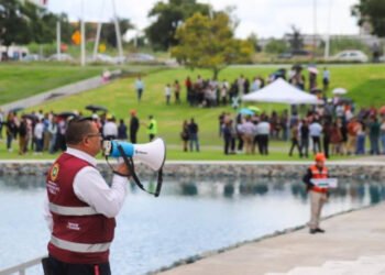 Realiza PC estatal ensayo ante Simulacro Nacional 2025 en instalaciones del CIS