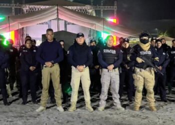 Policía Auxiliar brindó paz y seguridad en la Feria Regional de Chalchicomula