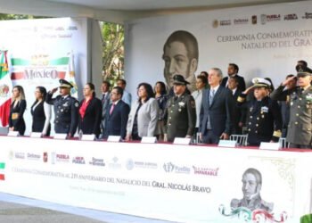 Gobierno estatal destaca humanismo de Nicolás Bravo en homenaje a su Natalicio