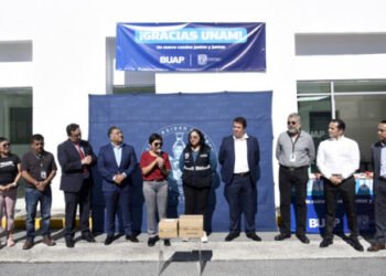 Recibe BUAP 60 toneladas de víveres por parte de la UNAM para damnificados de la Sierra Norte