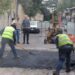 Supervisa Pepe Chedraui trabajos de bacheo en la colonia San José del Conde