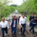 Gobierno federal y estatal encabezan reapertura de caminos y entrega de víveres en Pantepec