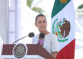 La soberanía se conquista, se protege y se defiende día tras día: Presidenta Claudia Sheinbaum en el 204 aniversario de la Armada de México