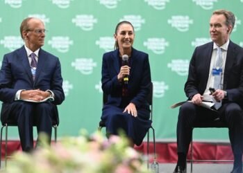 Presidenta Claudia Sheinbaum presenta Plan México a miembros del Foro Económico Mundial