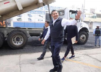 Reconstruye gobierno estatal 37 vialidades prioritarias en Puebla capital