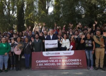 Arranca Pepe Chedraui rehabilitación vial de Camino Viejo a Balcones