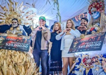Con éxito se realiza el Concurso de Catrinas y Catrines en la Ex-Hacienda de Chautla