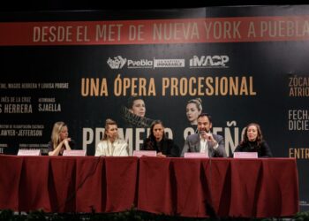 DESDE EL MET DE NUEVA YORK LLEGA A PUEBLA CAPITAL LA ÓPERA “PRIMERO SUEÑO”