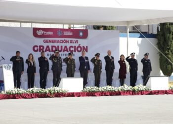Encabeza Pepe Chedraui graduación de cadetes de la Academia de Formación y Profesionalización Policial de la SSC