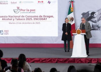 Resultados de la ENCODAT 2025 demuestran que funciona la campaña Aléjate de las drogas. El fentanilo te mata: Presidenta Claudia Sheinbaum