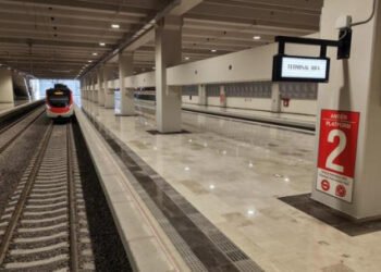 Presidenta Claudia Sheinbaum anuncia que Tren Lechería-AIFA estará listo en el primer trimestre de 2026