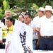 Tras contingencia por lluvias, gobernador Armenta cumple con módulo de pavimentación en Sierra Norte
