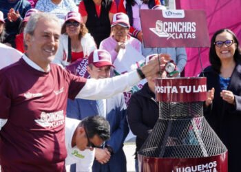 Arranca Pepe Chedraui la campaña Canchas x Latas en la Rivera Anaya