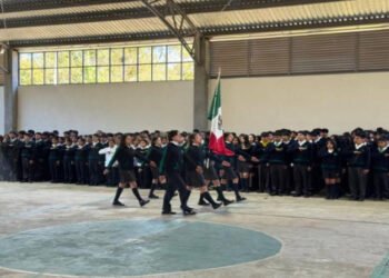 Realiza Conalep Puebla ceremonia de inicio de semestre en Teziutlán