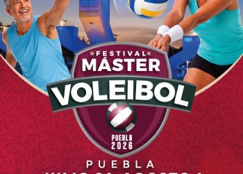 Puebla será sede del Festival Máster de Voleibol 2026
