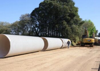 Con colector pluvial y drenaje, Gobierno Estatal previene contaminación en Zacatlán
