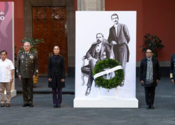 Presidenta Claudia Sheinbaum encabeza conmemoración del 113 aniversario del magnicidio de Francisco I. Madero y José María Pino Suárez