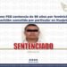 Obtiene FGE sentencia de 50 años por feminicidio en Huejotzingo