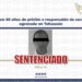 Imponen 50 años de prisión a responsable de secuestro agravado en Tehuacán