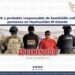 Aprehende FGE a probable responsable de homicidio calificado de seis personas en Huehuetlán El Grande