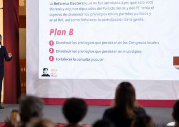 Presidenta enviará Plan B de Reforma Electoral para disminuir privilegios en congresos locales, municipios y fortalecer la consulta popular