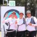 Gobernador Armenta Mier y Rommel Pacheco recorren mundial Tiro con Arco