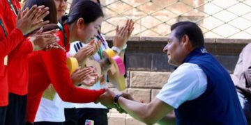 Familias vibran con Mundial de Tiro con Arco, Gobernador Armenta Mier asiste a finales