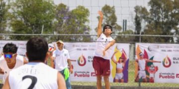 Puebla recibe voleibol de playa en el marco de la Olimpiada Nacional