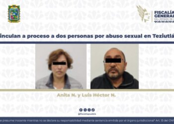 Vinculan a proceso a dos personas por abuso sexual en Teziutlán