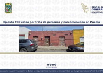 Ejecuta FGE cateo por trata de personas y narcomenudeo en Puebla
