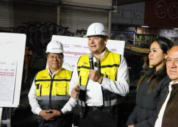 Avanza pavimentación de Prolongación Reforma; obra del gobierno estatal impactará a miles poblanos